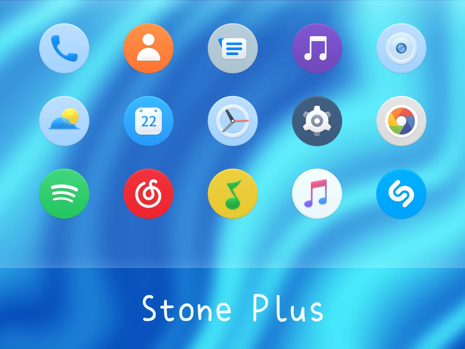 Stone Plus Icon Pack Promo